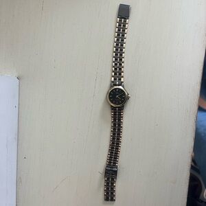 Black and Gold Watch